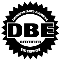 DBE_ Disadvantaged Business Enterprise (DBE Certified) Logo