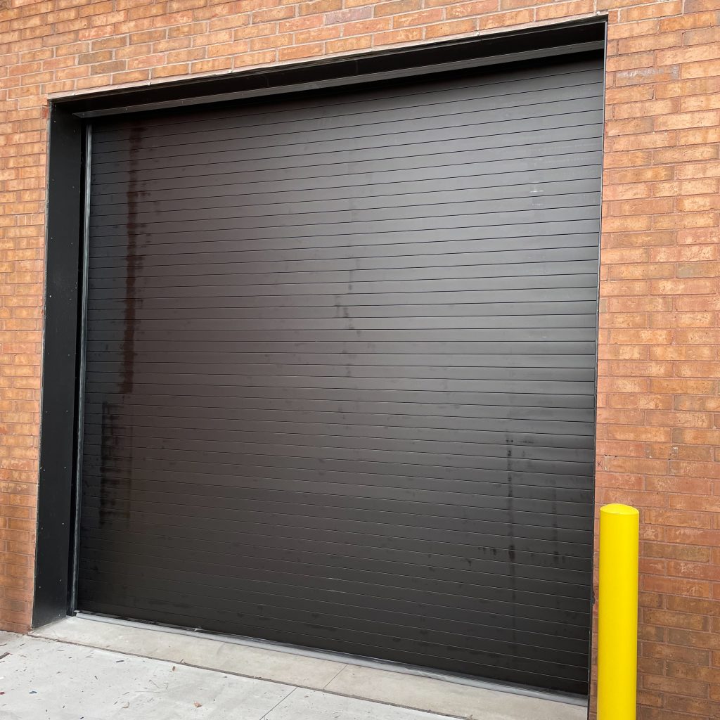 Rolling Steel Security Door at a School